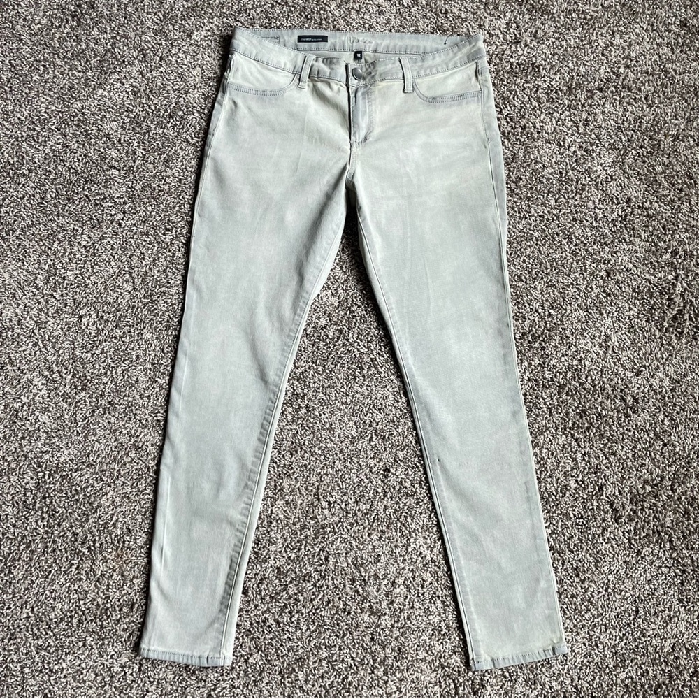 Kut from the Kloth Light Gray Skinny Jeans